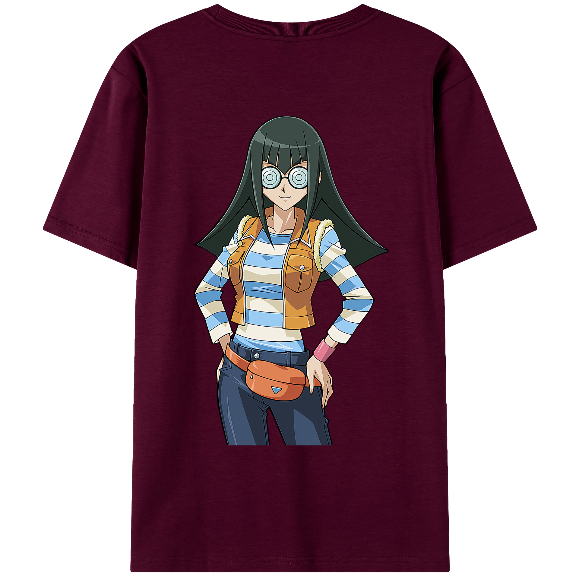 （画像用） 遊☆戯☆王 Yu-Gi-Oh! レディース半袖Tシャツ(バックプリント)
